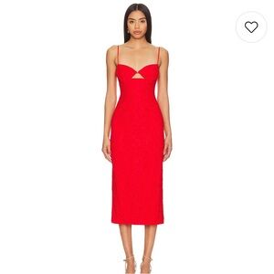 Ivanna Midi Dress in Fire Red
Brand: Bardot